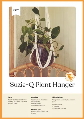 35698 Suzie-Q Plant Hanger (e-pattern)