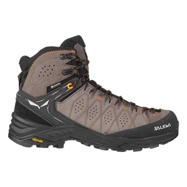 Alp Trainer 2 Mid GTX Hiking Boot - Wallnut/Fluo Orange