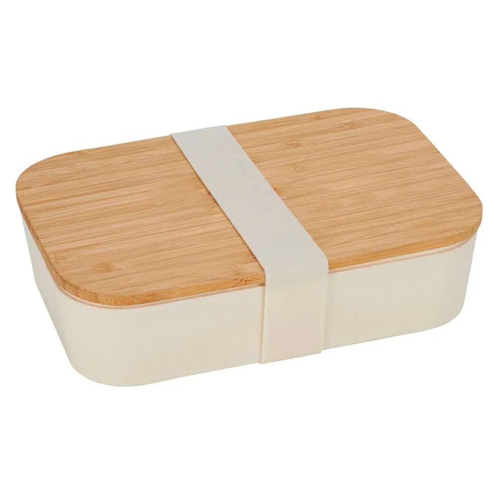 Bamboo Fiber Lunch Box with Cutting Board Lid