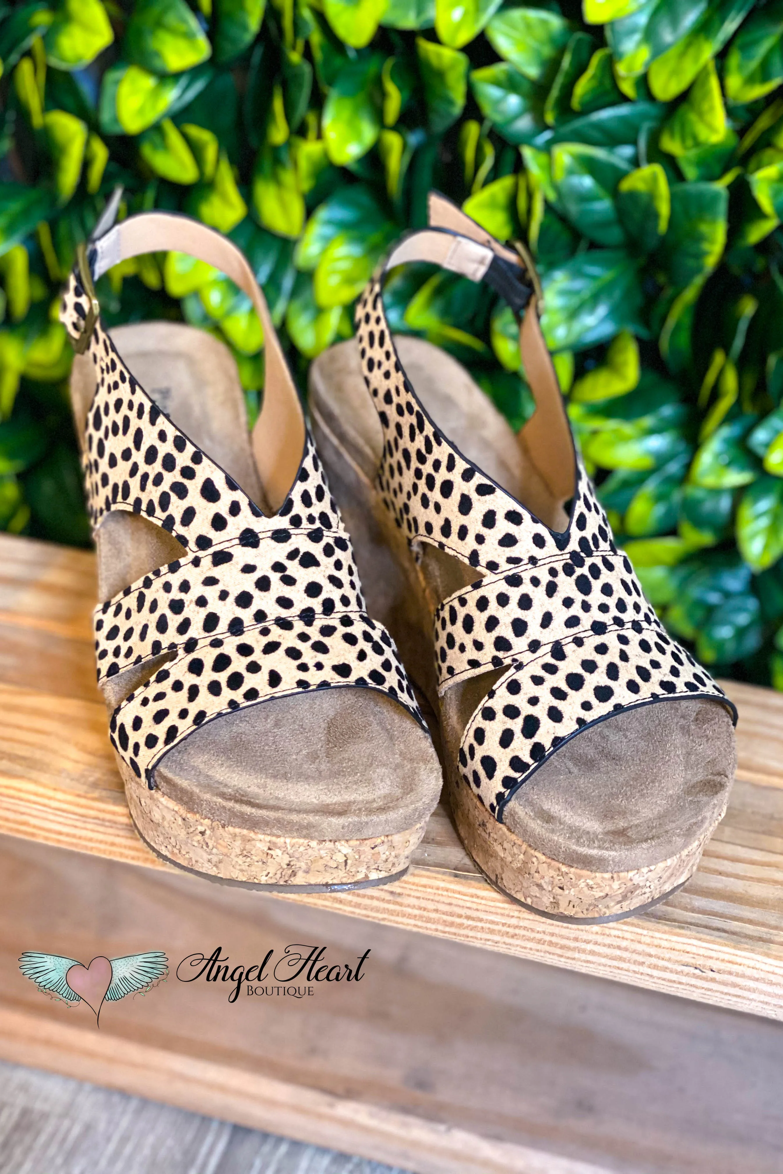 Be Bold Wedges - Cheetah