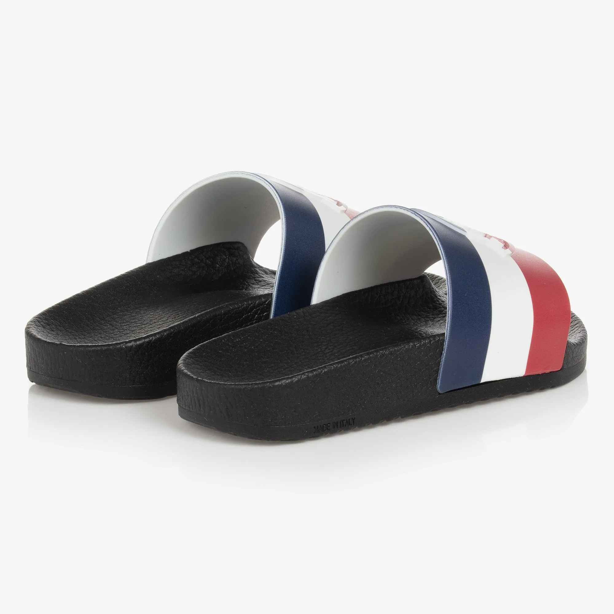 Black Striped Logo Slides