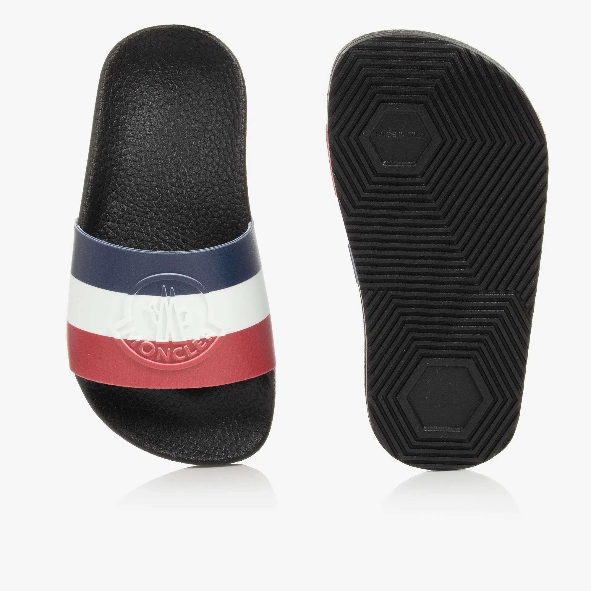 Black Striped Logo Slides