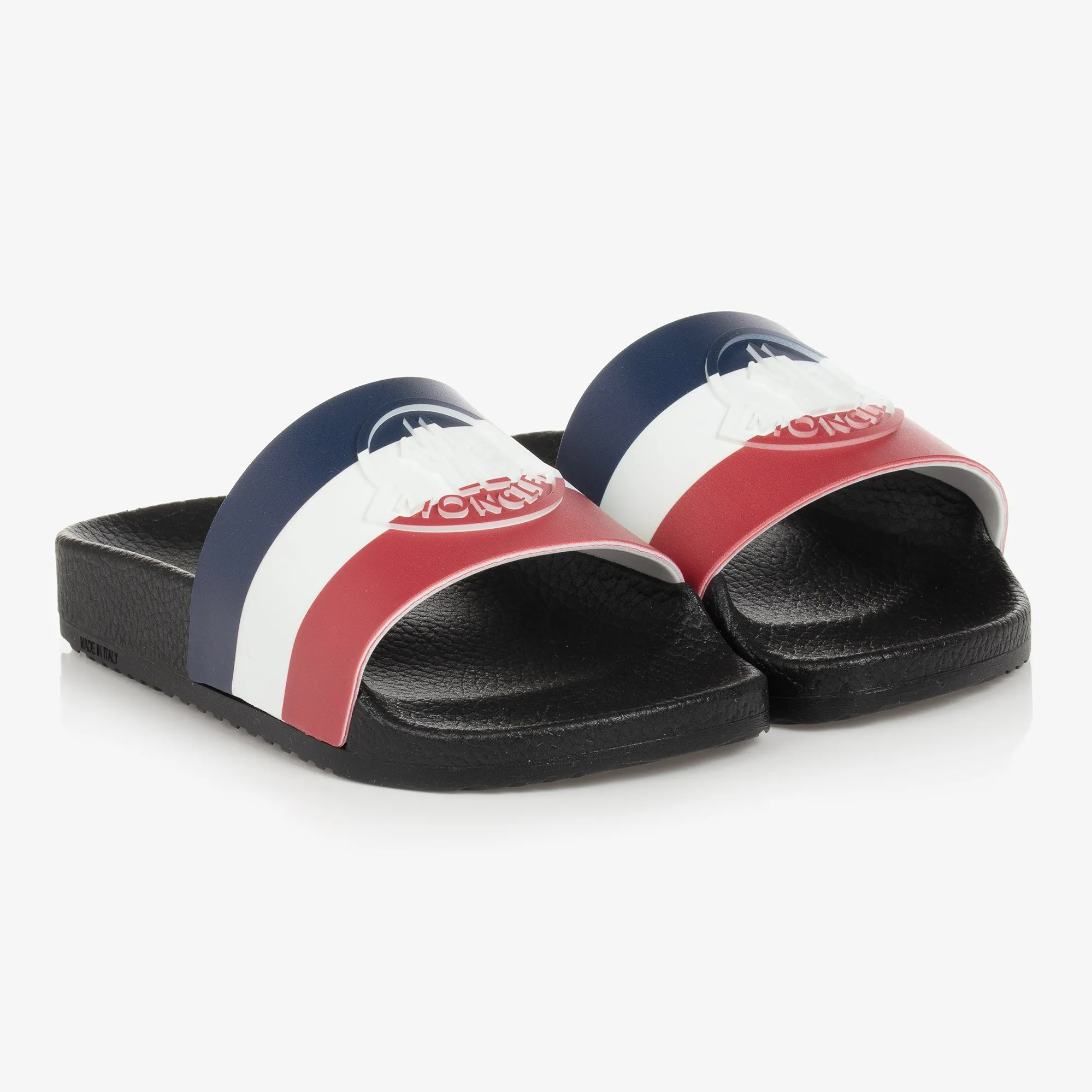 Black Striped Logo Slides