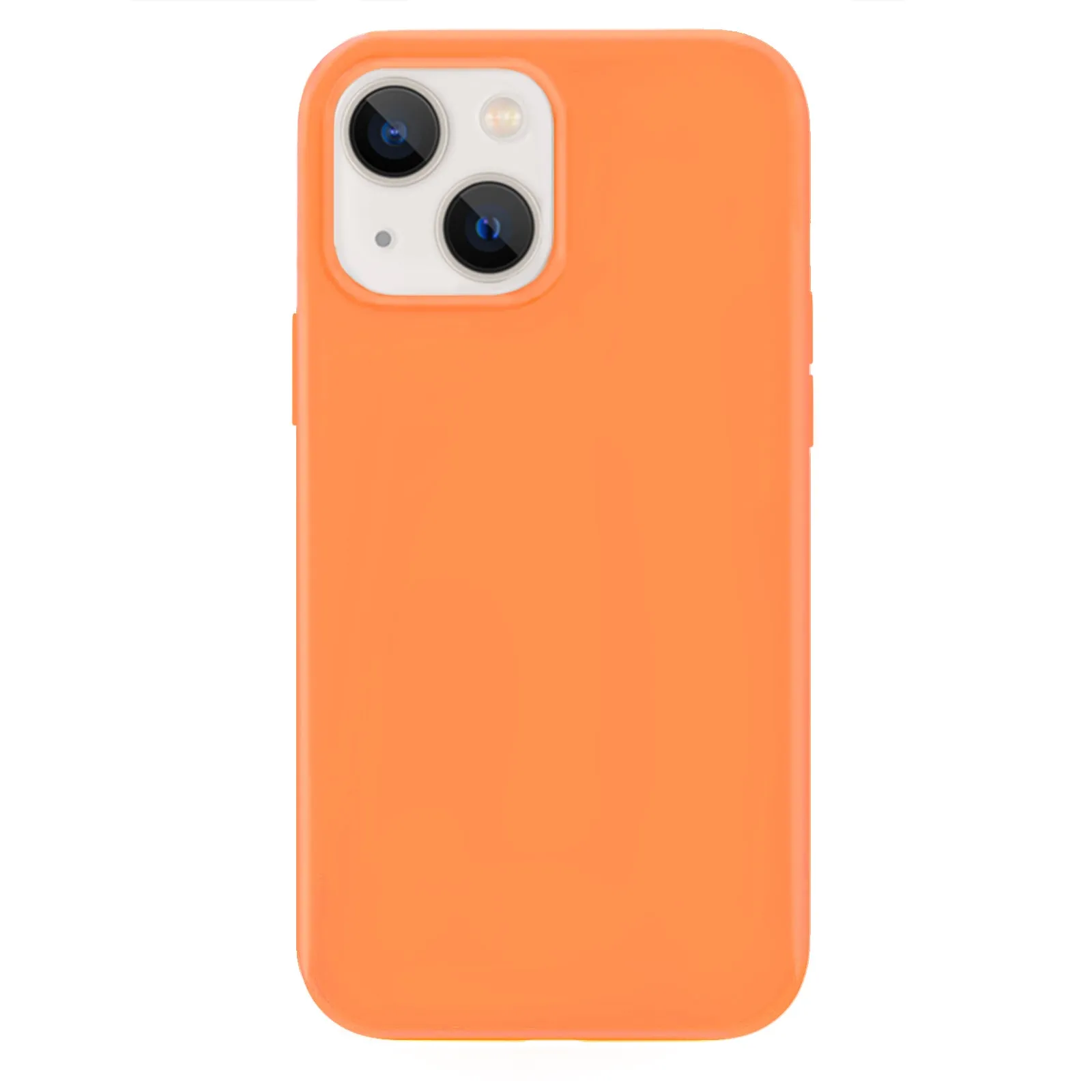 Bright Orange Silicone iPhone Case