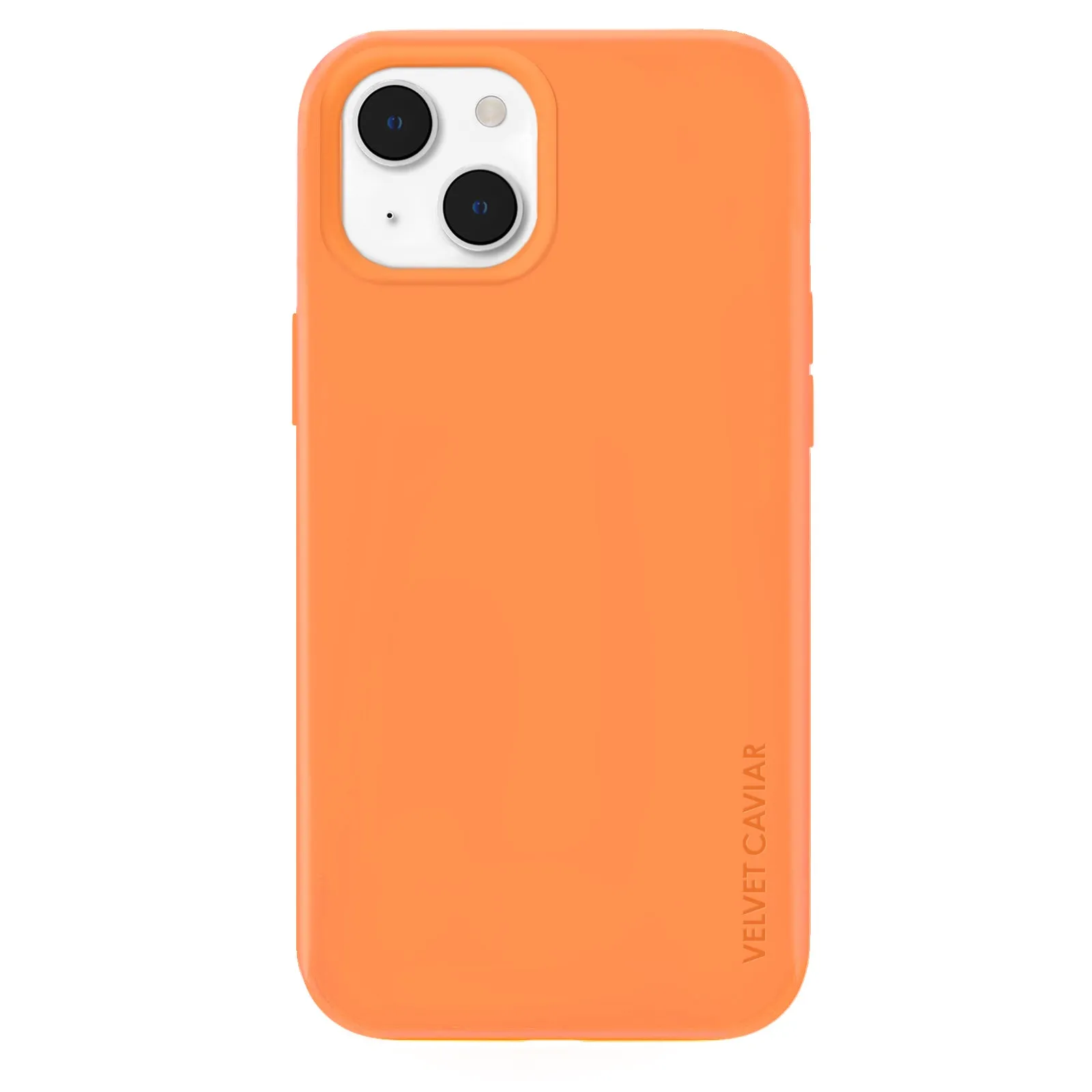 Bright Orange Silicone iPhone Case