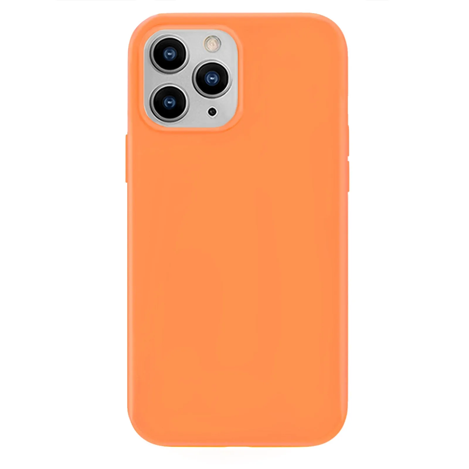 Bright Orange Silicone iPhone Case