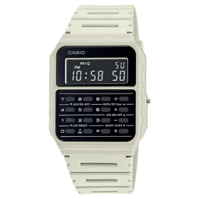 Casio Data Bank Watch Vintage White CA-53WF-8BCF