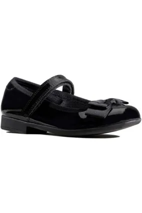 Clarks Scala Tap K Black Patent