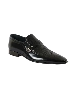 Franco Gabbani Patent Leather Black Dress Shoe By HITZ