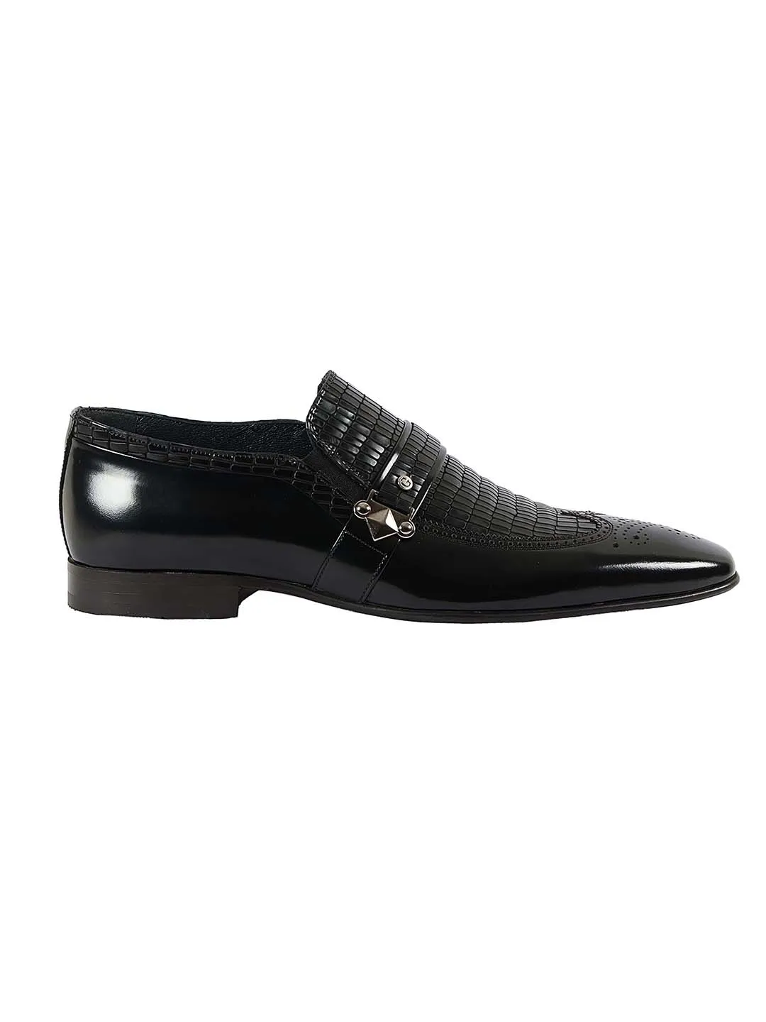 Franco Gabbani Patent Leather Black Dress Shoe By HITZ