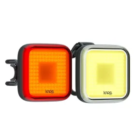 Knog Blinder Square Twinpack Light Set