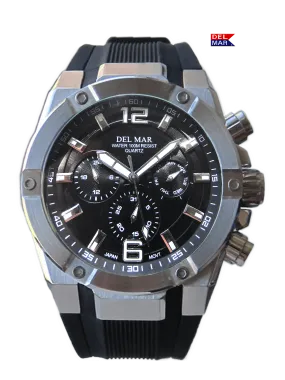 Men's Black Dial Multi-function Watch - #50394