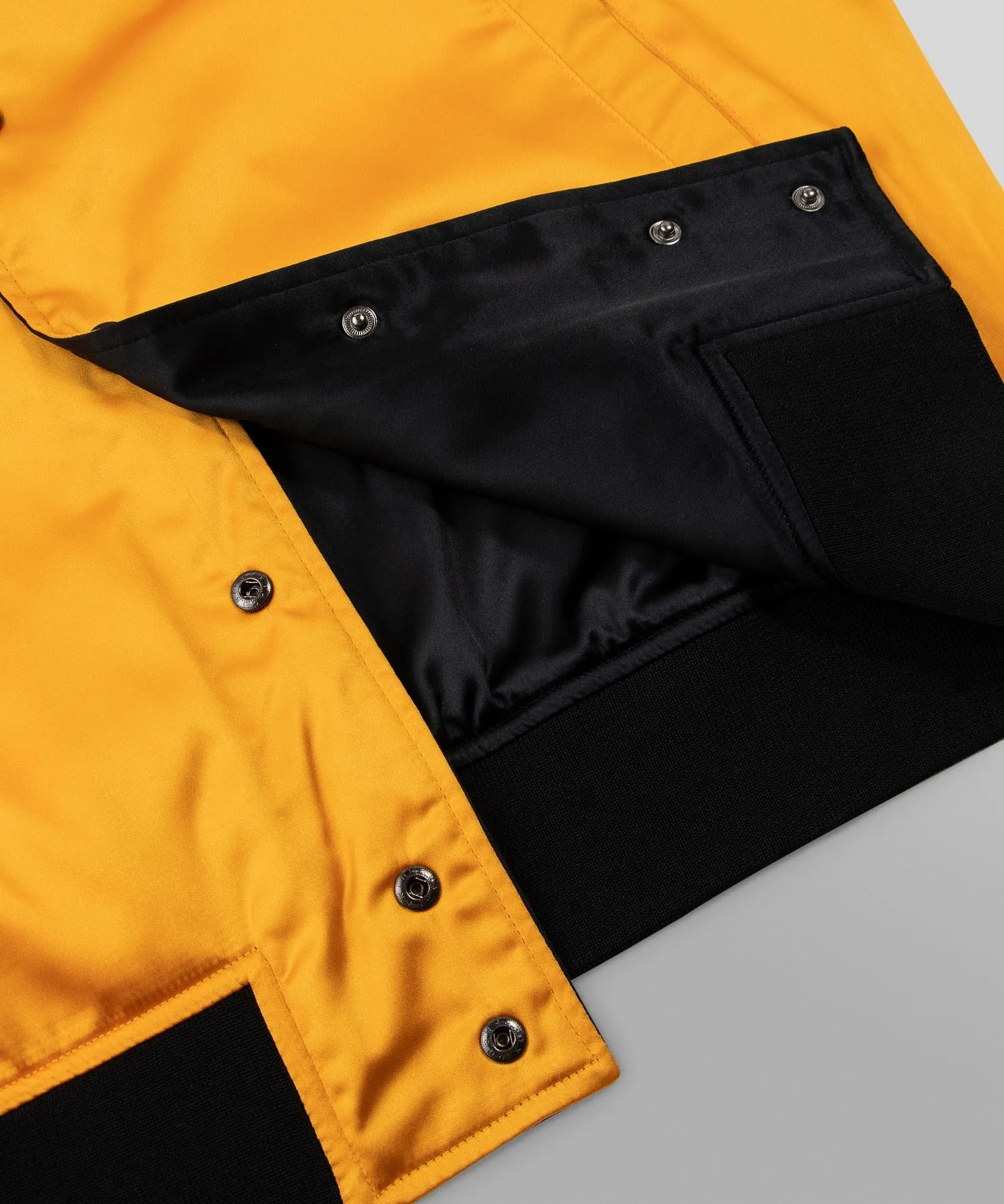 Paper Plane - Greatness Radio Reversible Bomber Jacket - Black/Gold