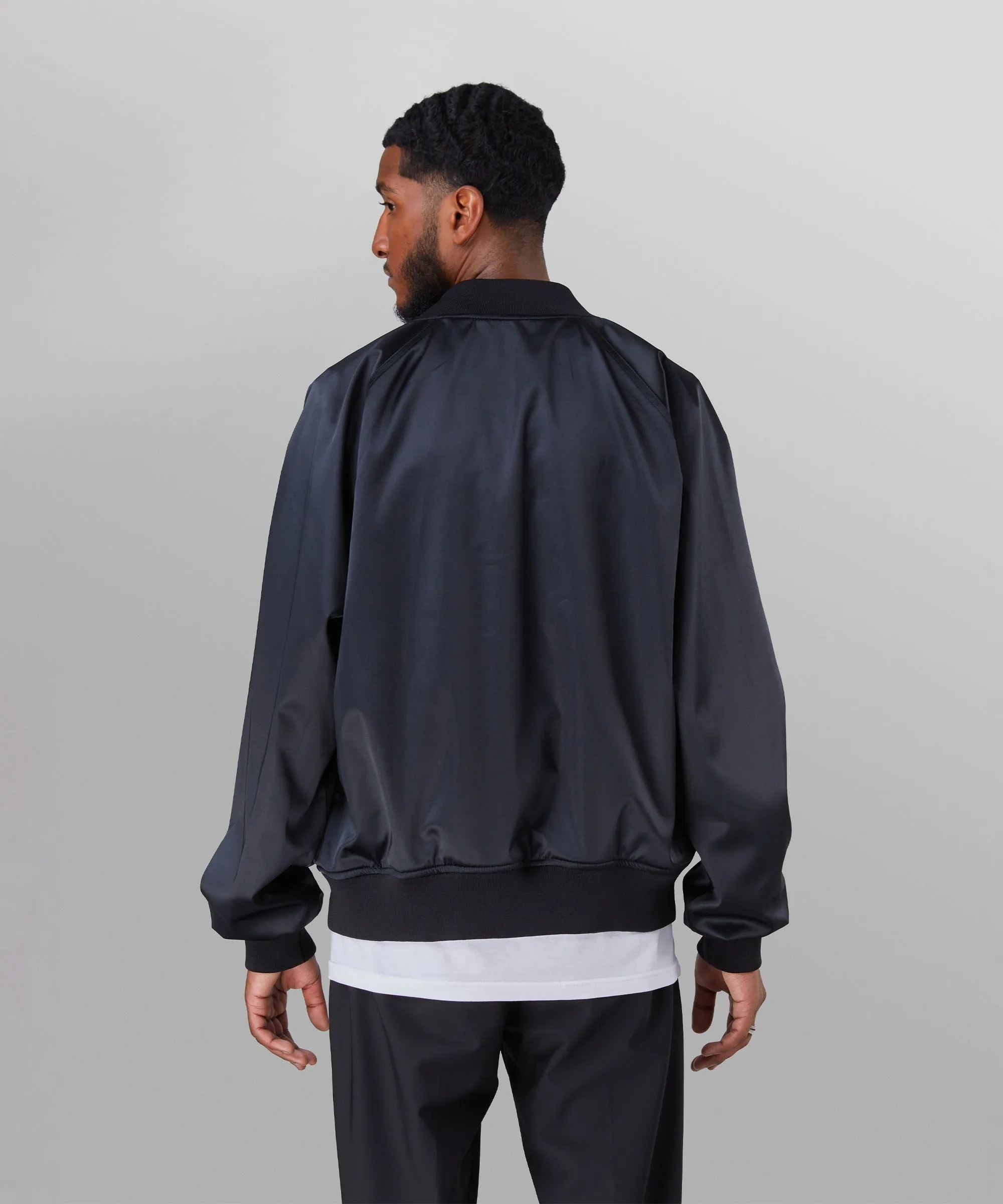 Paper Plane - Greatness Radio Reversible Bomber Jacket - Black/Gold