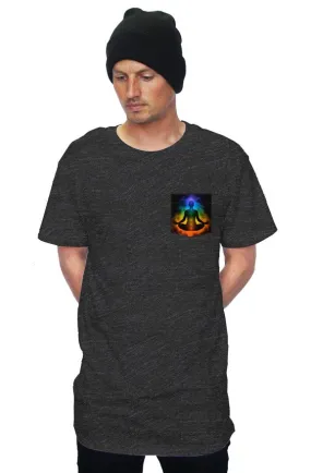 SMF Chakra Long Dark Gray Tee