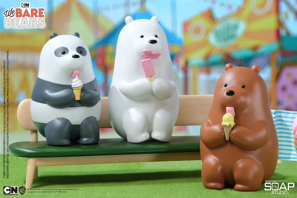 Soap Studio CA170 We Bare Bears: Ice Cream Lovers Grizzly Ver. Figure Statue